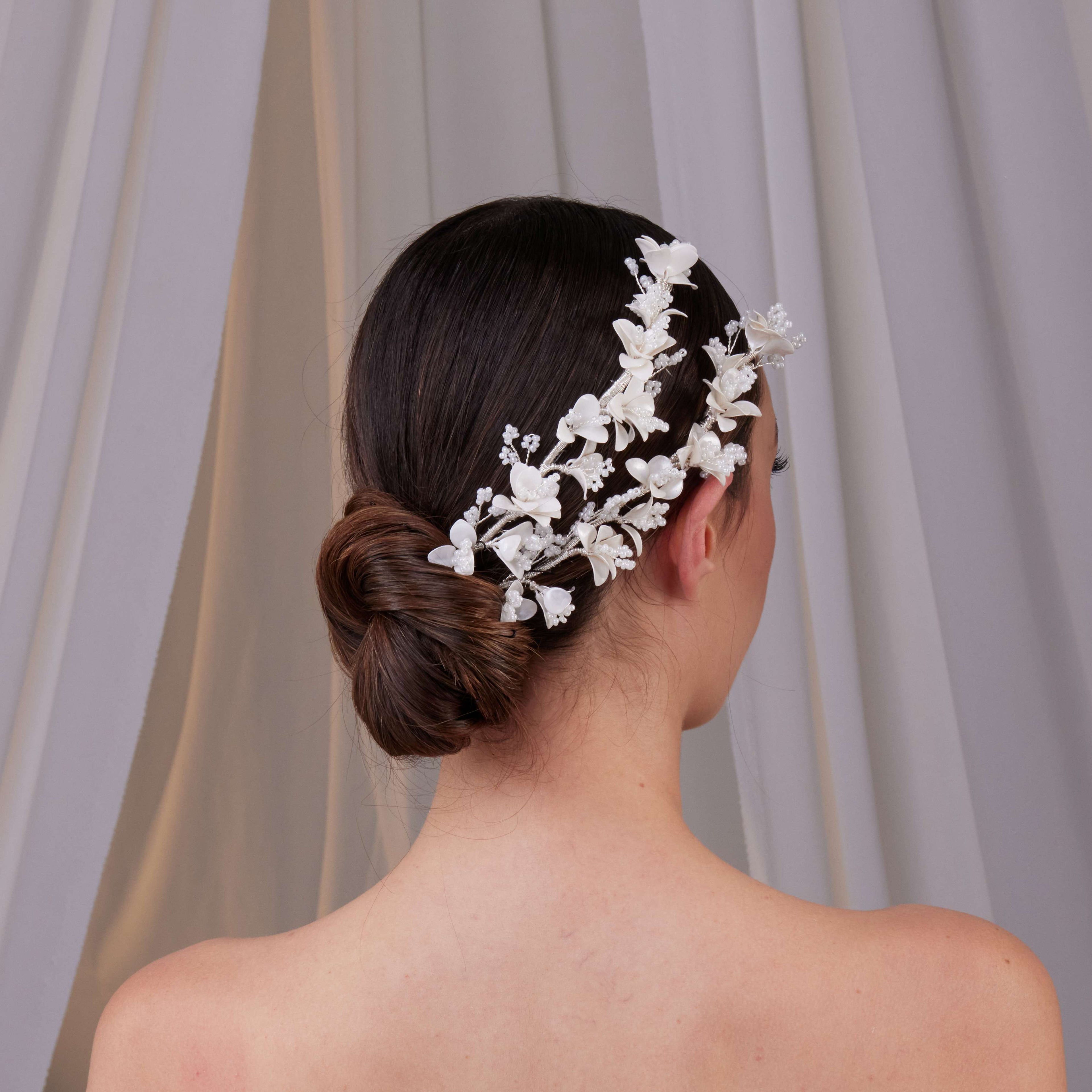 Set of Two Flower Hair Vines
