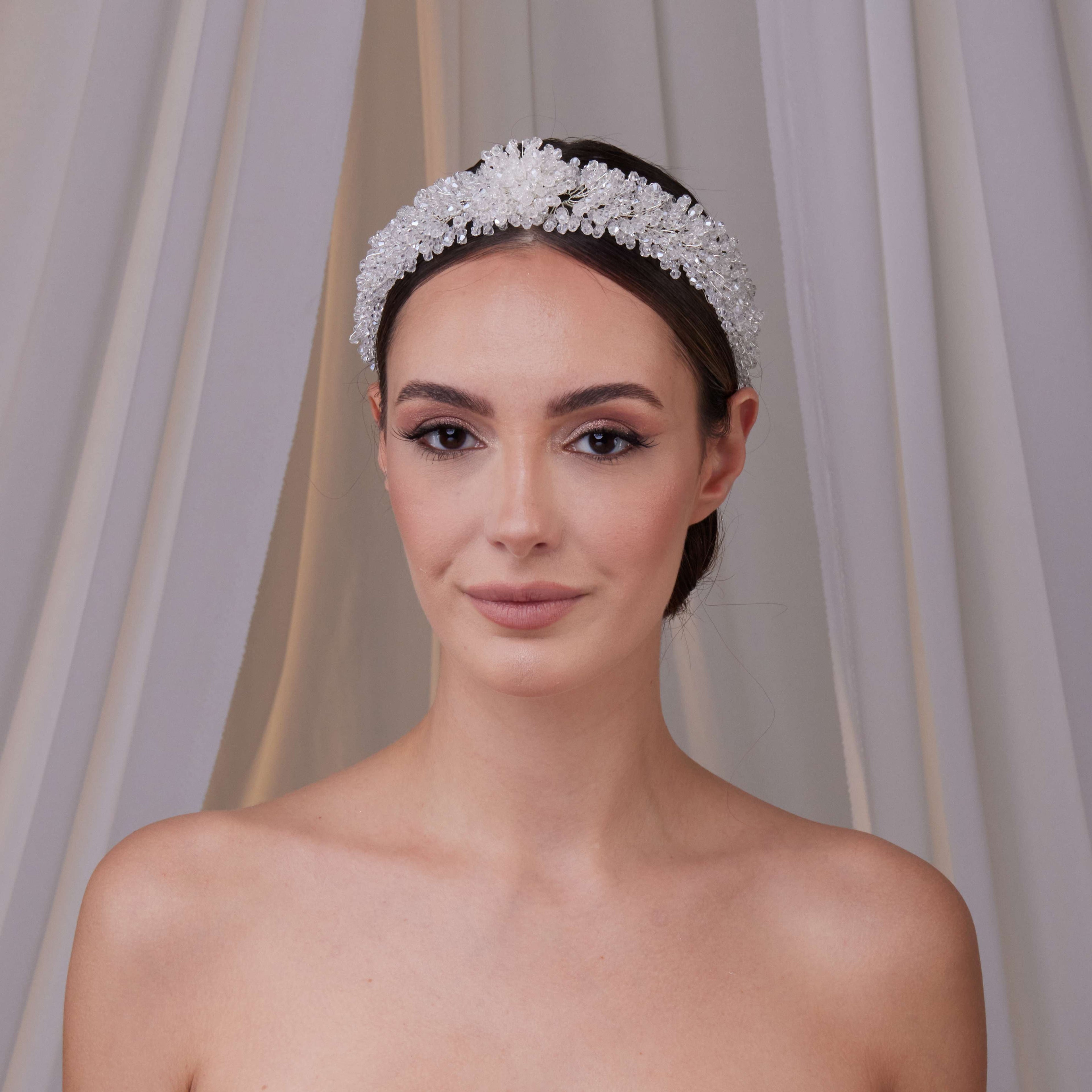 Crystal Beaded Bridal Hair Band