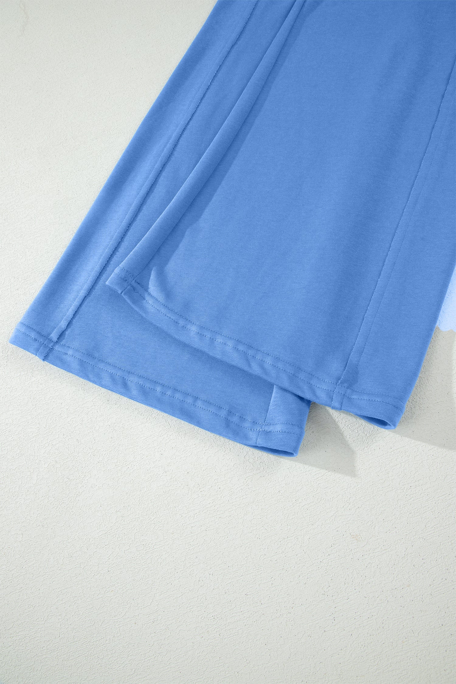 Solid Color Oversize Tee & Wide Leg Pants Set