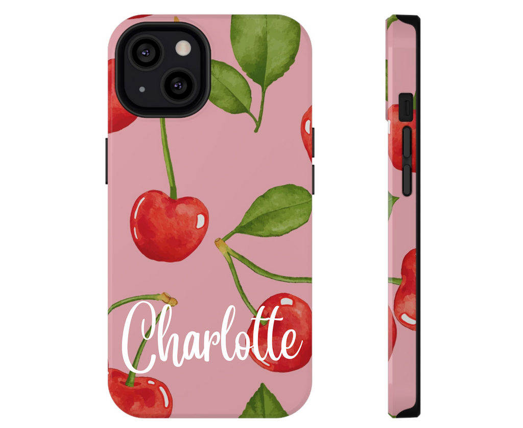 Customizable: Cherry Blossom Impact-Resistant Phone Case