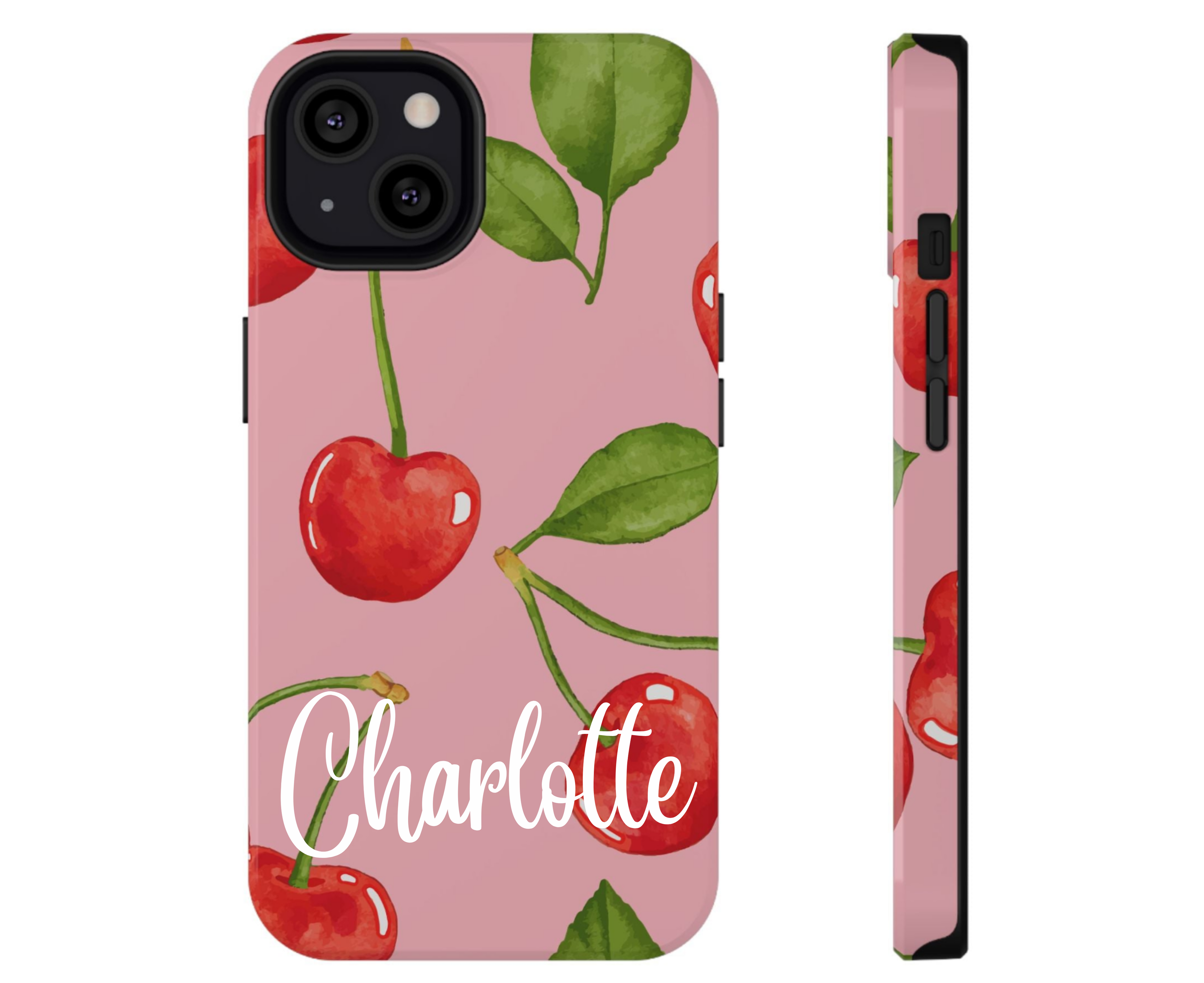 Customizable: Cherry Blossom Impact-Resistant Phone Case