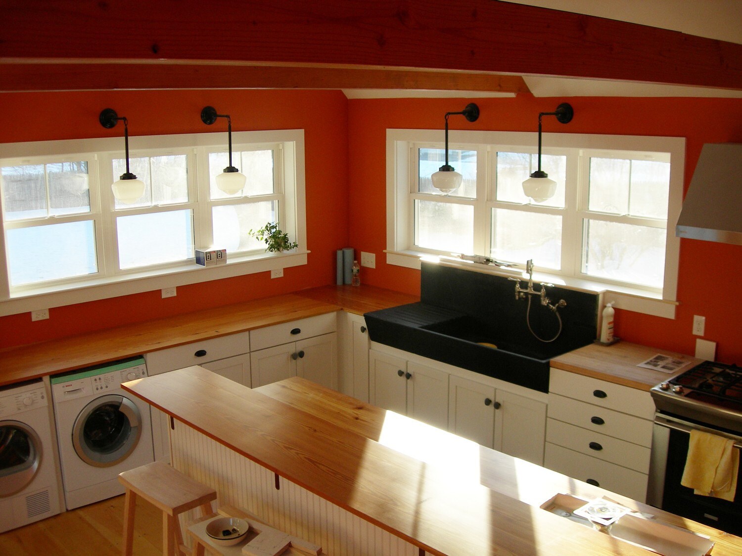Original Schoolhouse Milk Glass PENDANT LIGHT Fixture