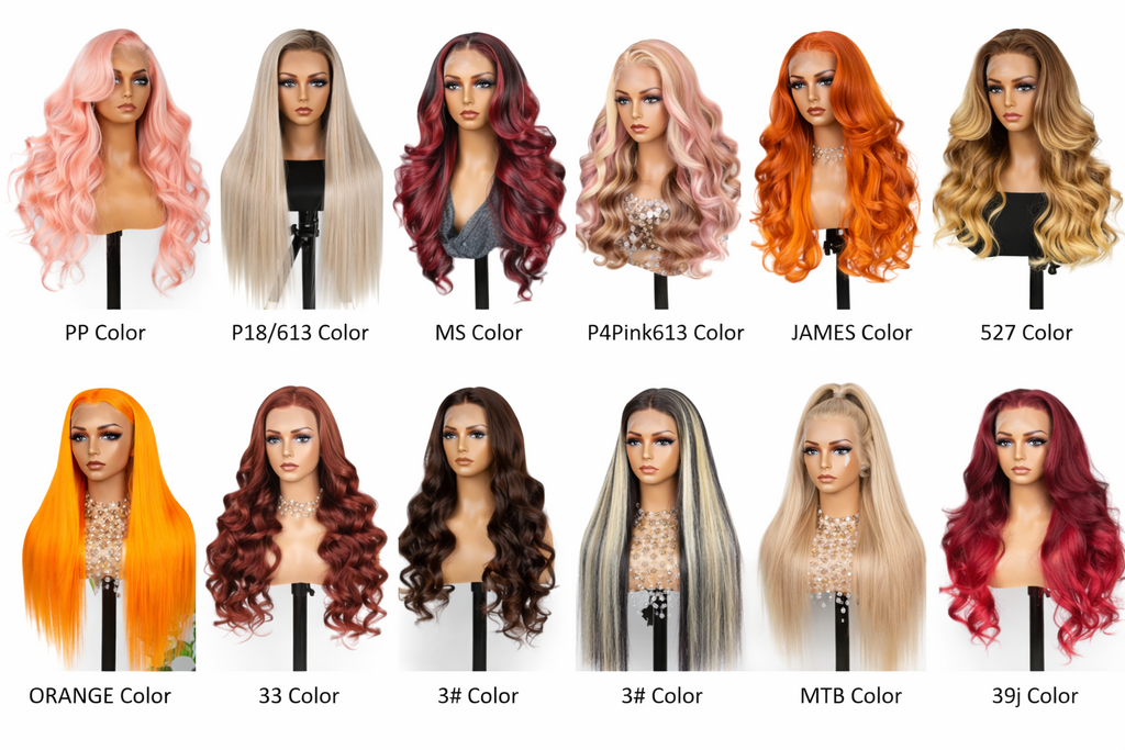 Ash Blonde Balayage Wig 24' Human Hair Body Wave Wear and Go Glueless Blonde Prebleached