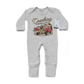 Cowboy Cadillac - Infant Western One-Piece Footed Pajamas W/Mittens