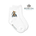 Cowgirlin' Infant Baby Western Crew Socks