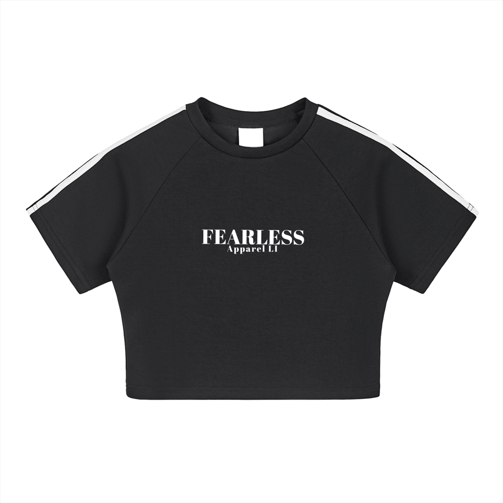 Fearless Apparel Line – Taped Cooling Performance Crop Top