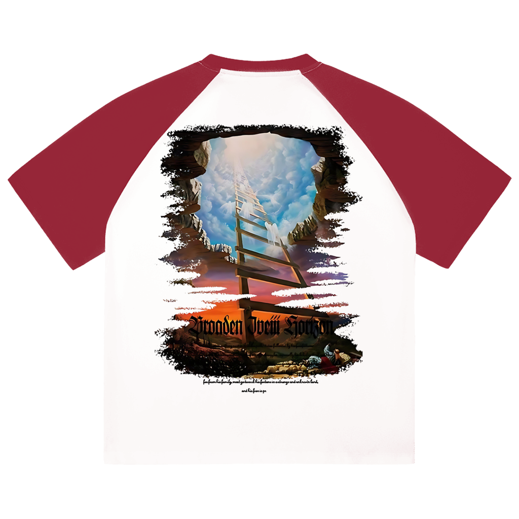 Fearless Apparel Line Color-Blocked Raglan Sleeve T-shirt