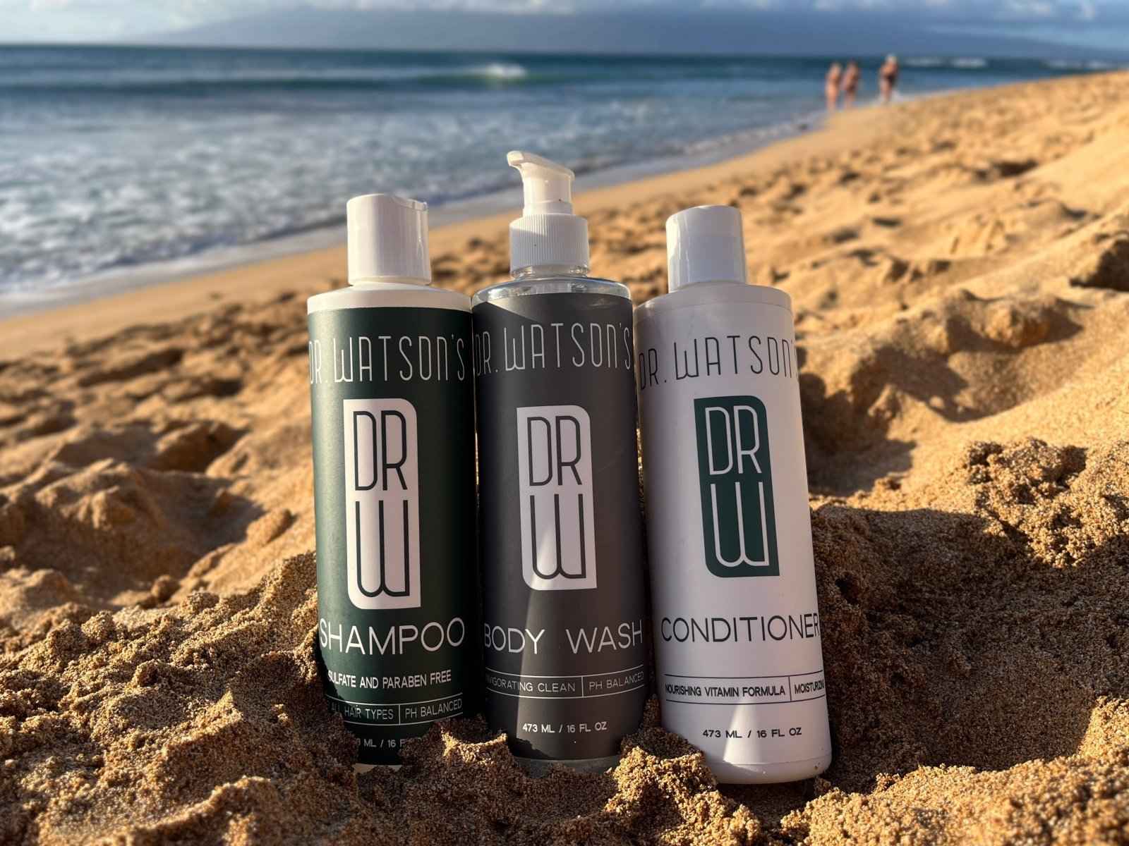 Dr. Watson's | Trio of Shampoo & Conditioner & Body Wash | 16 Oz Each
