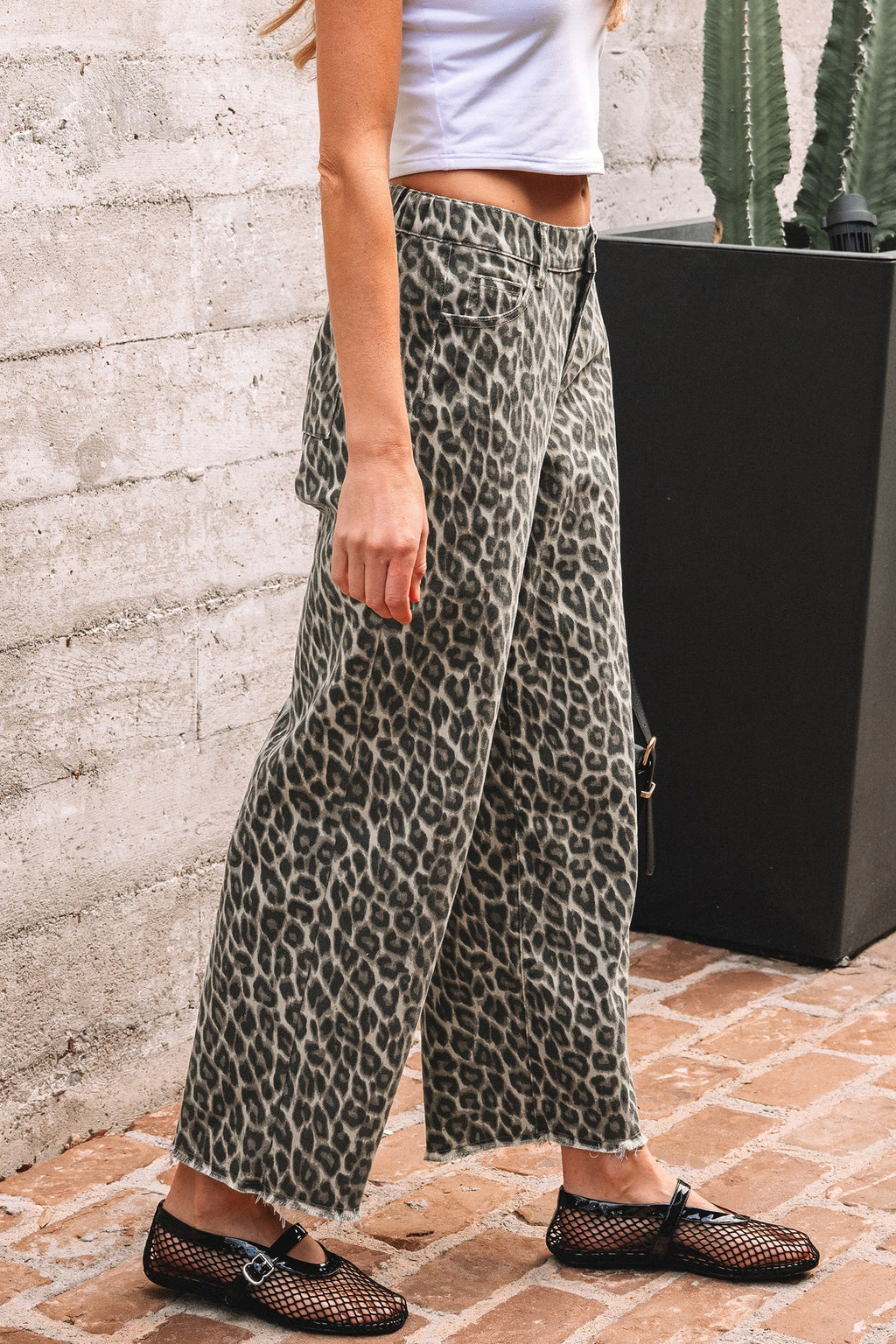 Frankie Straight Loose Leg Jeans