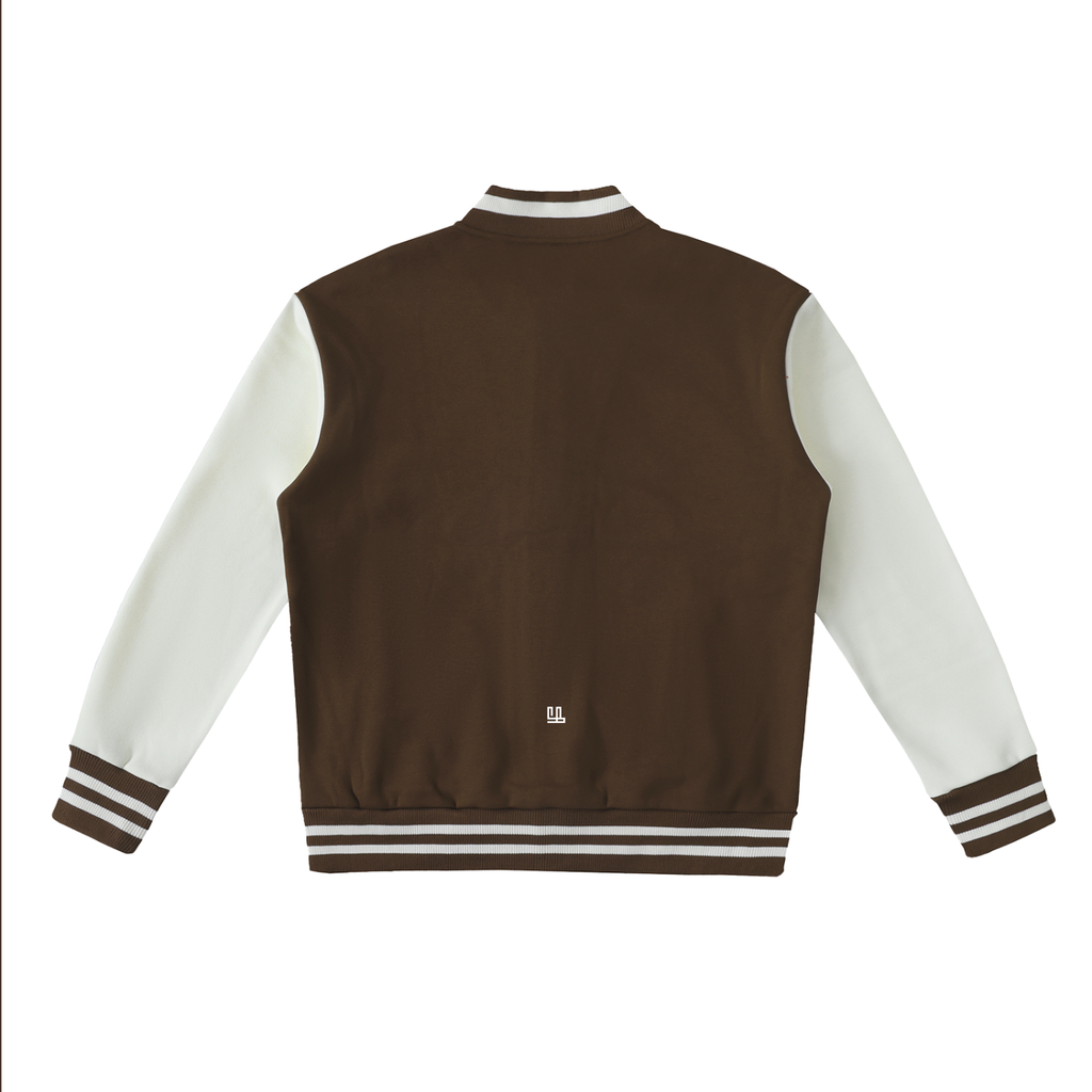 Fearless Apparel Line Two-Tone Fleeced Varsity Jacket Own the Streets. Fear Nothing