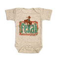 Feral, I Come By It Honestly Infant One Piece Romper