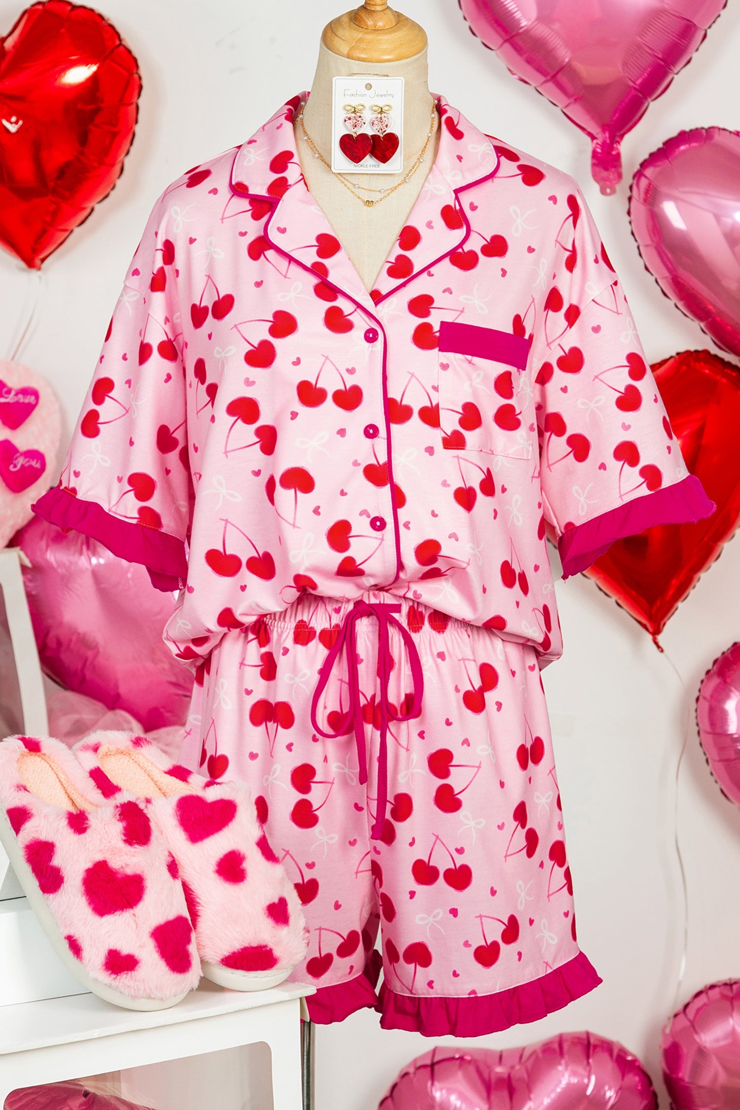 Stephanie Edge Short Pajama Set
