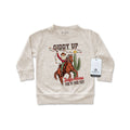 Giddy Up Jingle Horse - Western Infant Long Sleeve Christmas Pullover Shirt