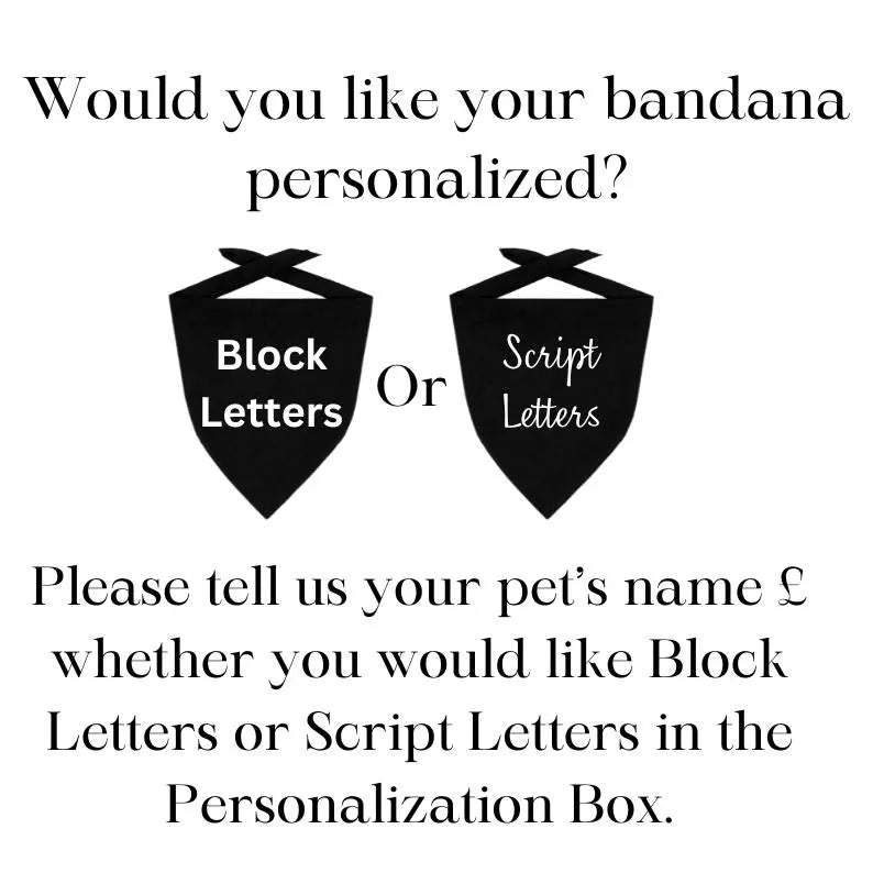 Llama Dog Bandana
