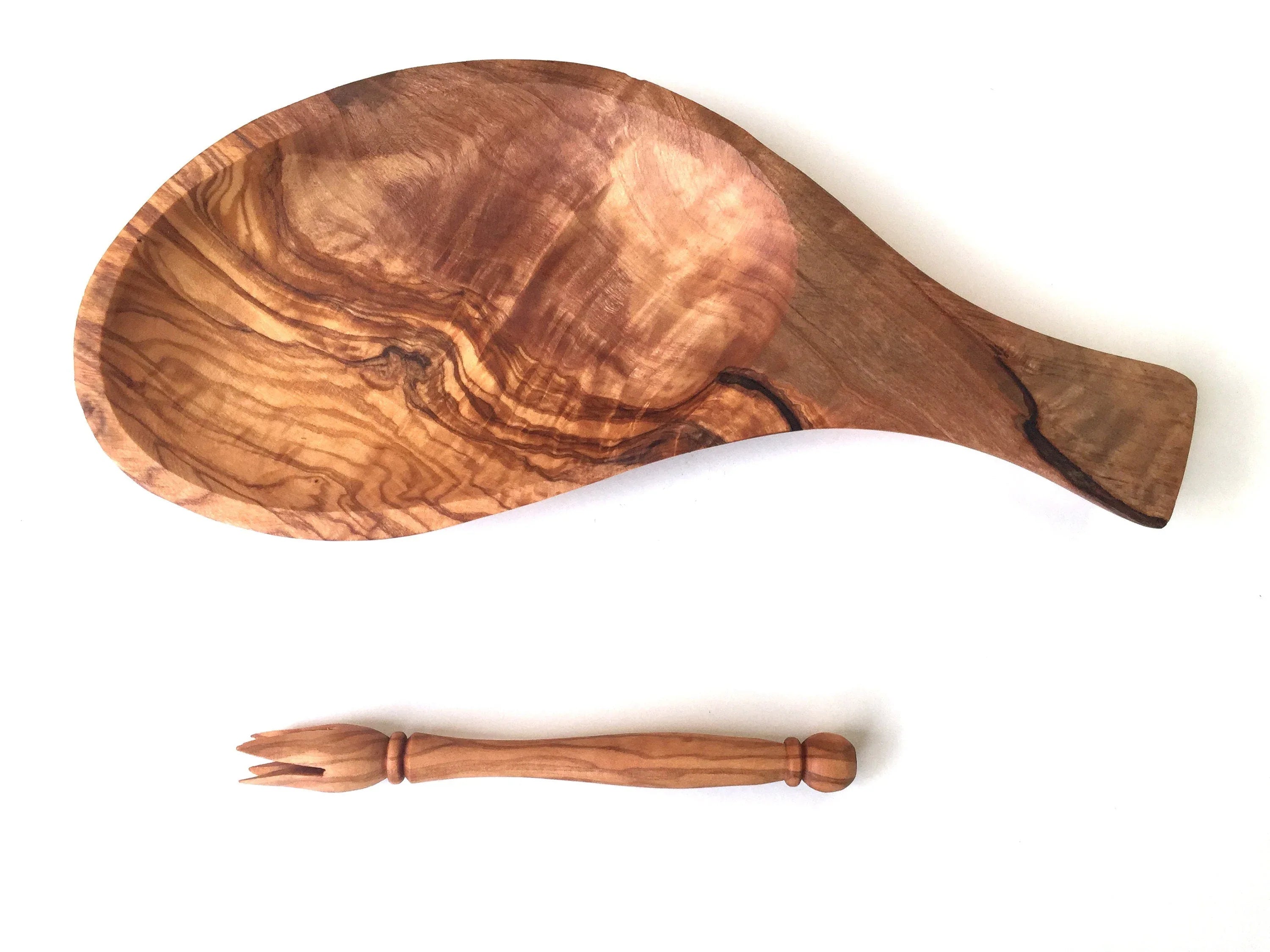 Serving Platter with Handle and Picks