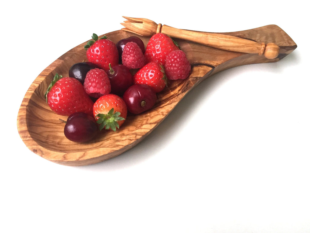 Serving Platter with Handle and Picks