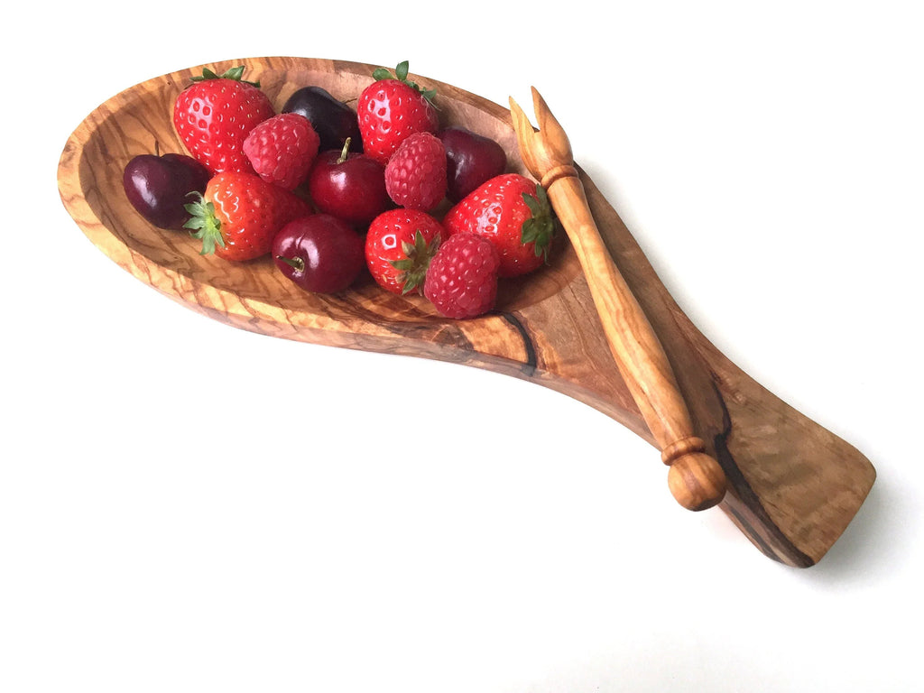 Serving Platter with Handle and Picks