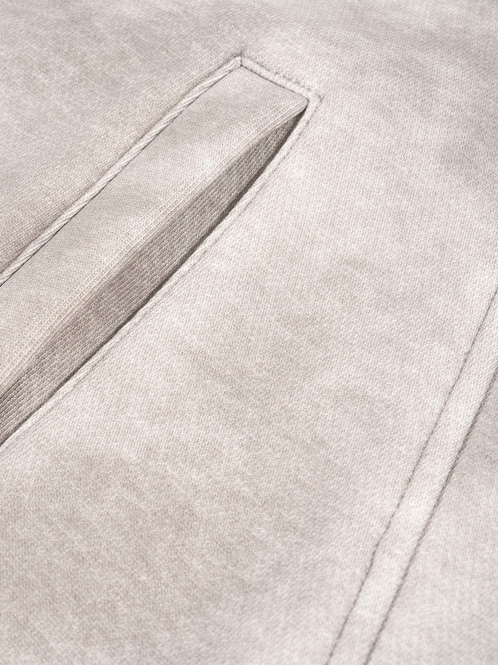 Dirty Washed Boxy Zip-up Fleece Hoodie