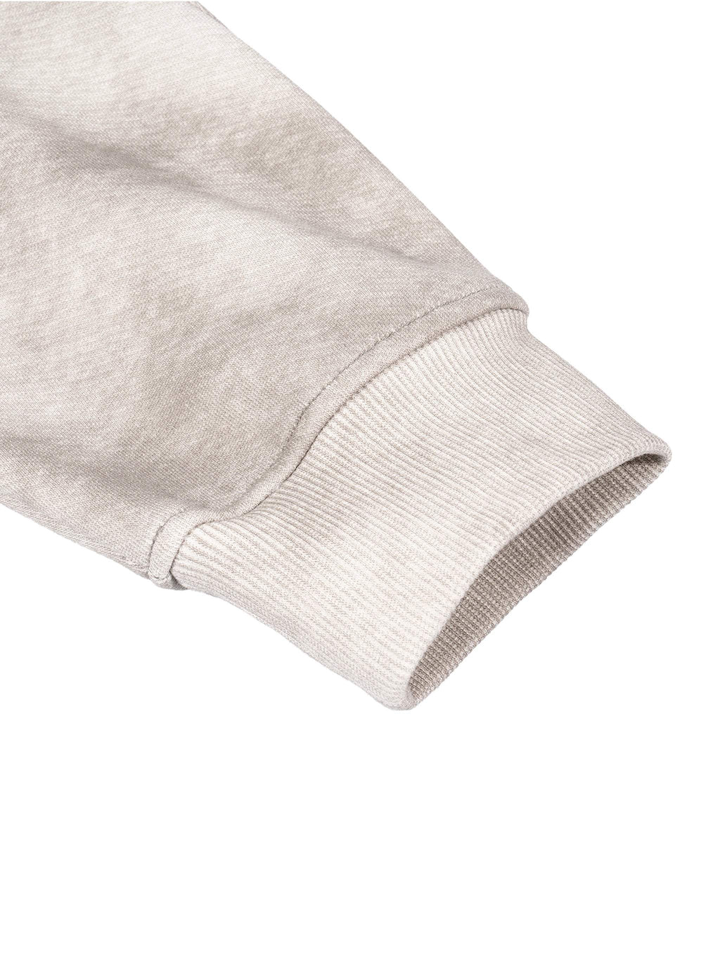 Dirty Washed Boxy Zip-up Fleece Hoodie