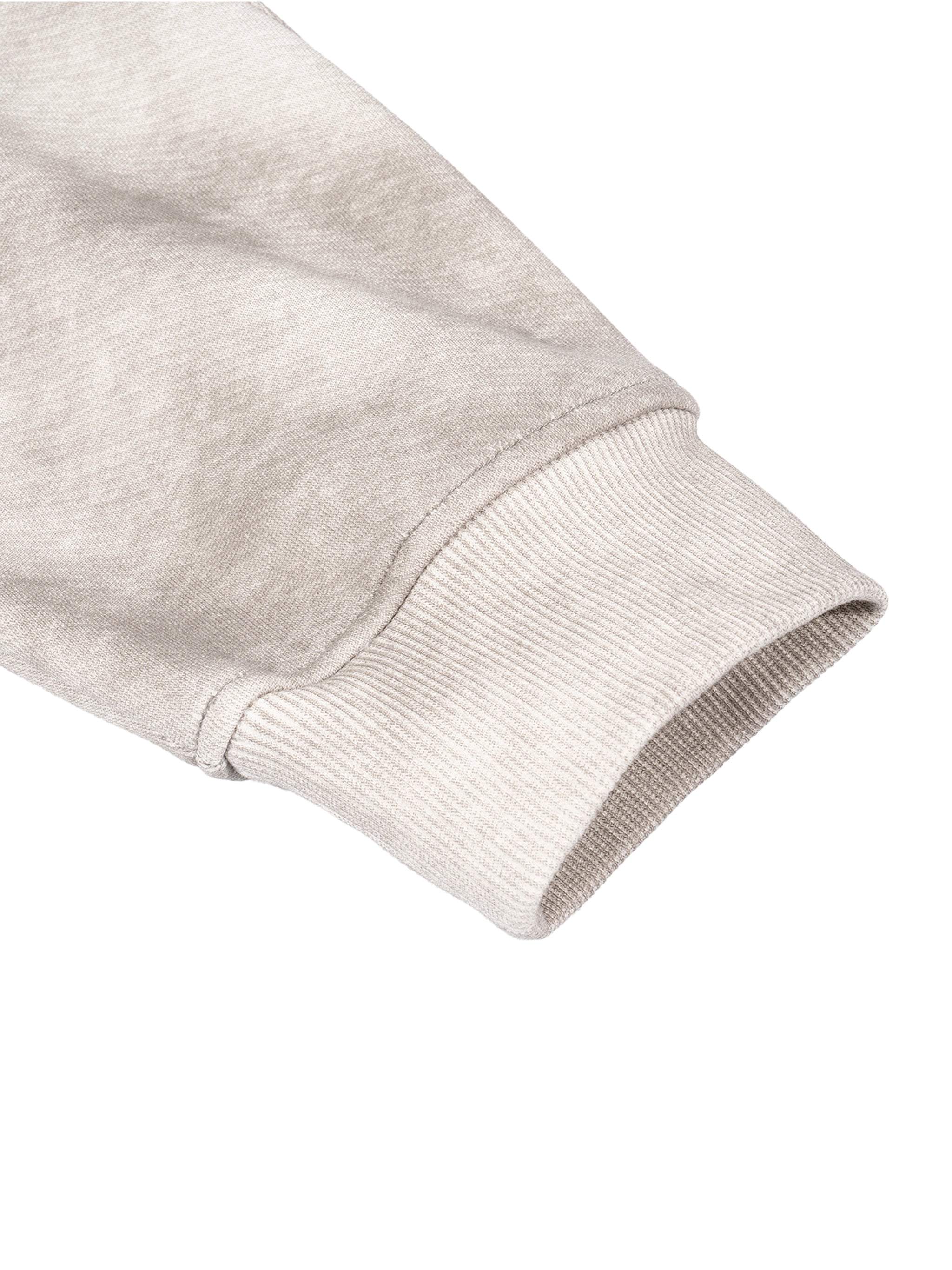 Dirty Washed Boxy Zip-up Fleece Hoodie