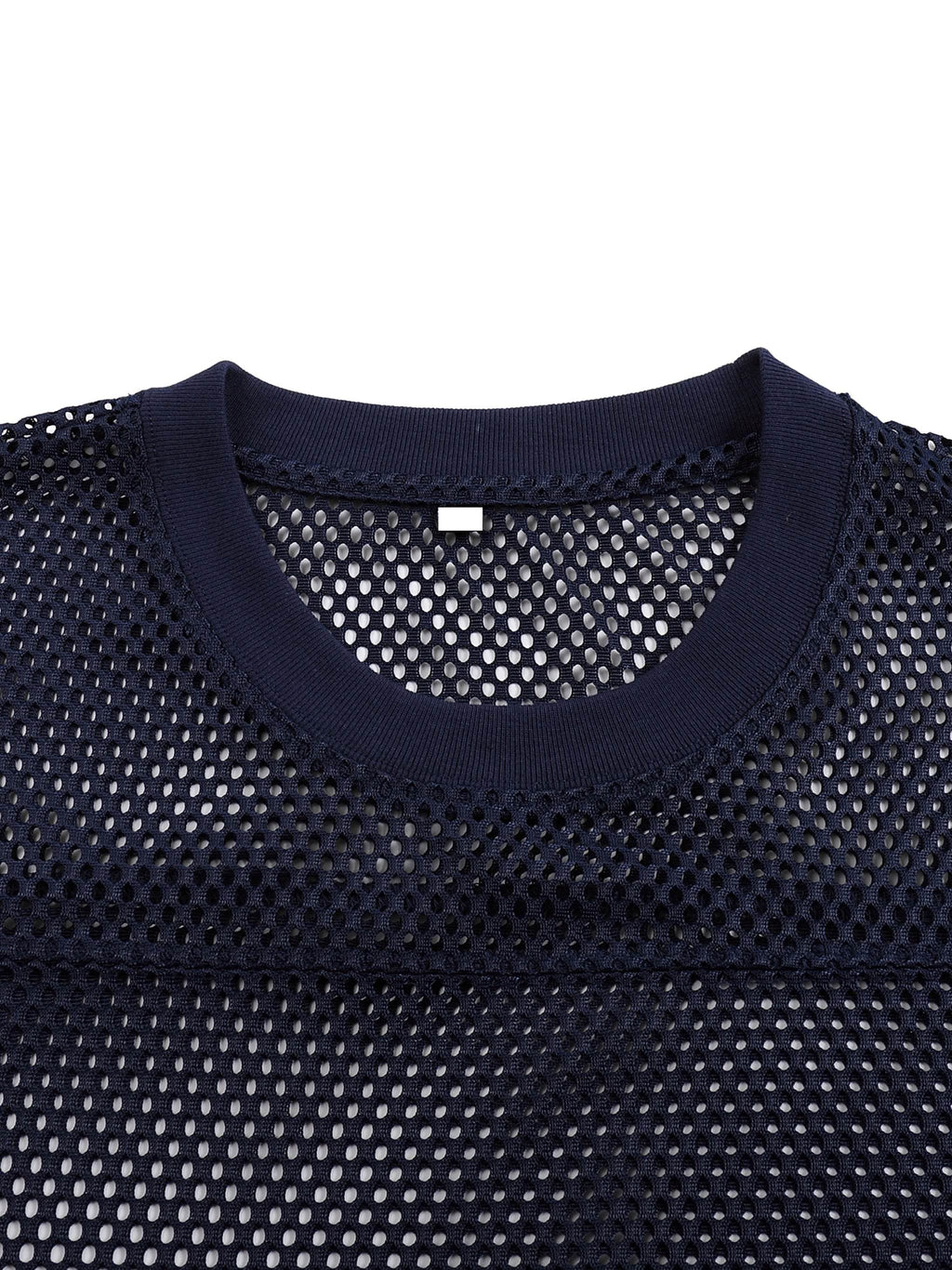 Fearless Apparel Line Taped Mesh Boxy T-shirt for Streetwear unisex