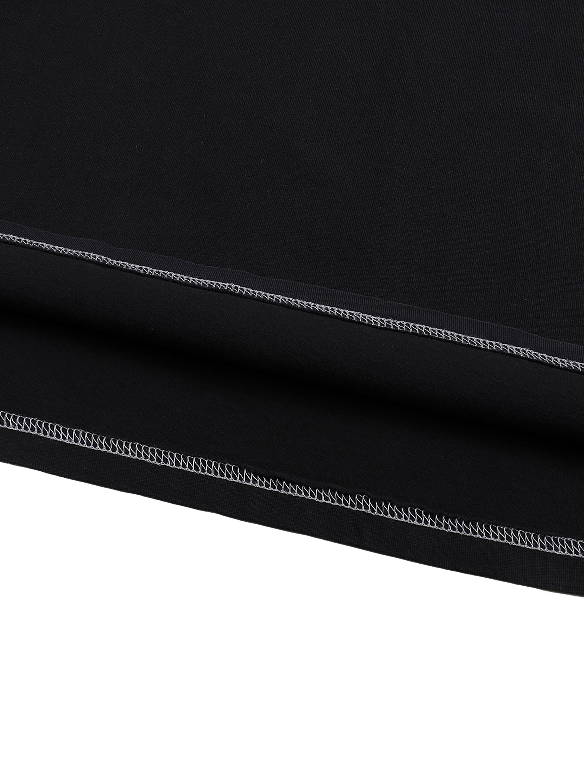 Fearless Contrast-Stitch Tee – Built to Stand Out