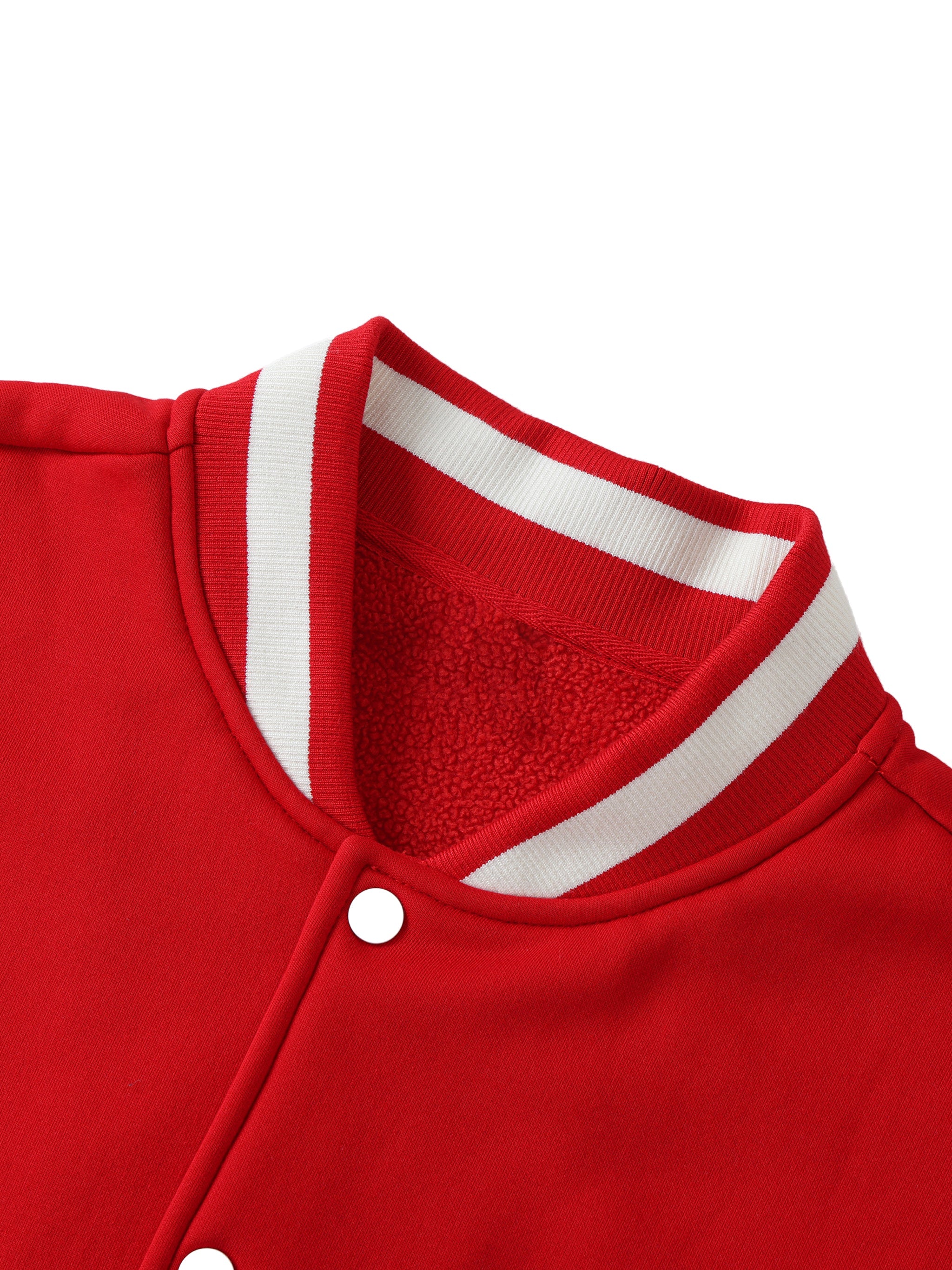 Fearless Apparel Line Two-Tone Fleeced Varsity Jacket Own the Streets. Fear Nothing