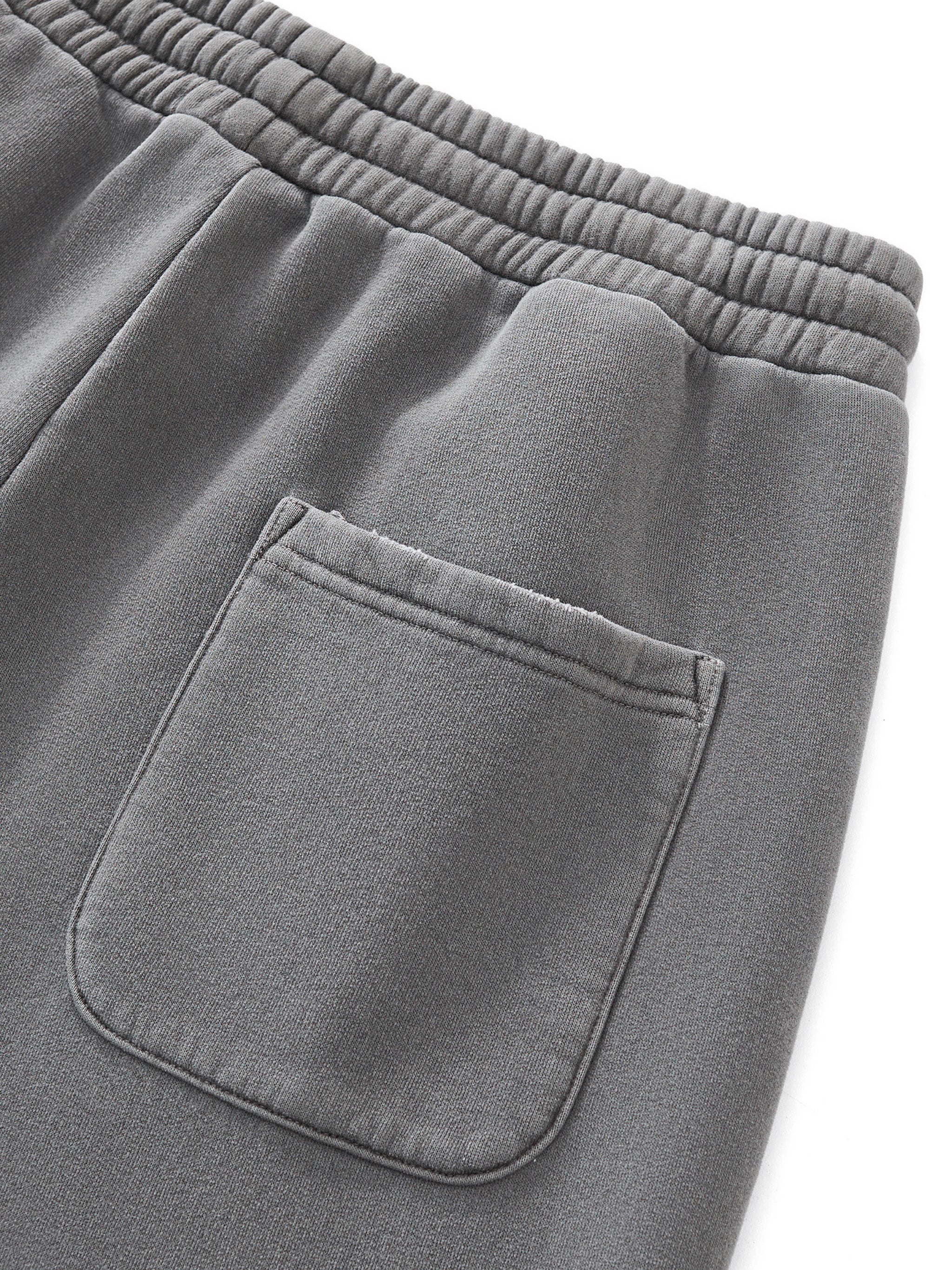 Fearless Apparel Frayed Enzyme Washed Fleece Sweatpants – Unisex Vintage Streetwear Comfort
