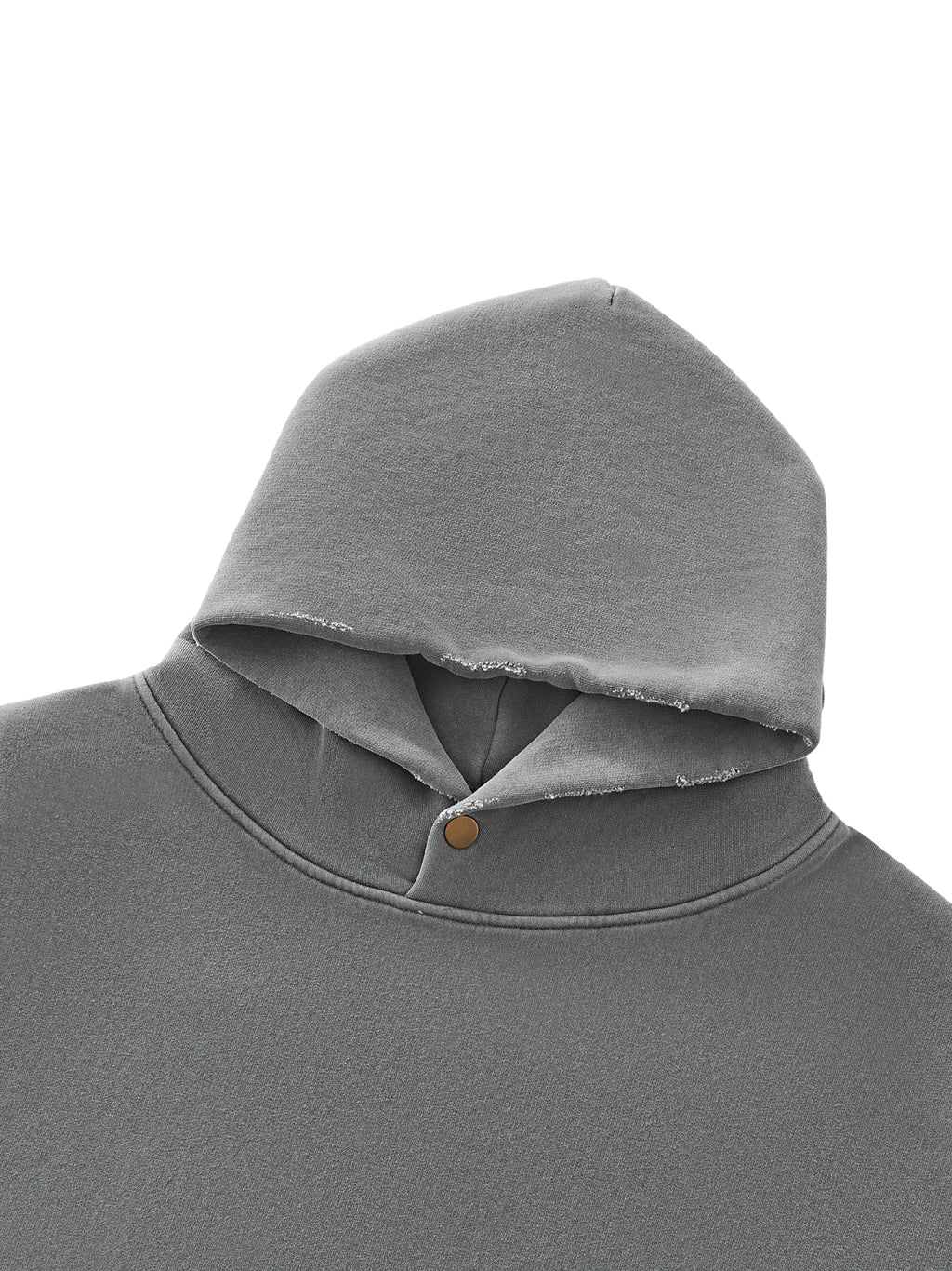 Fearless Apparel Frayed Enzyme Washed Fleece Hoodie – Vintage Streetwear Comfort