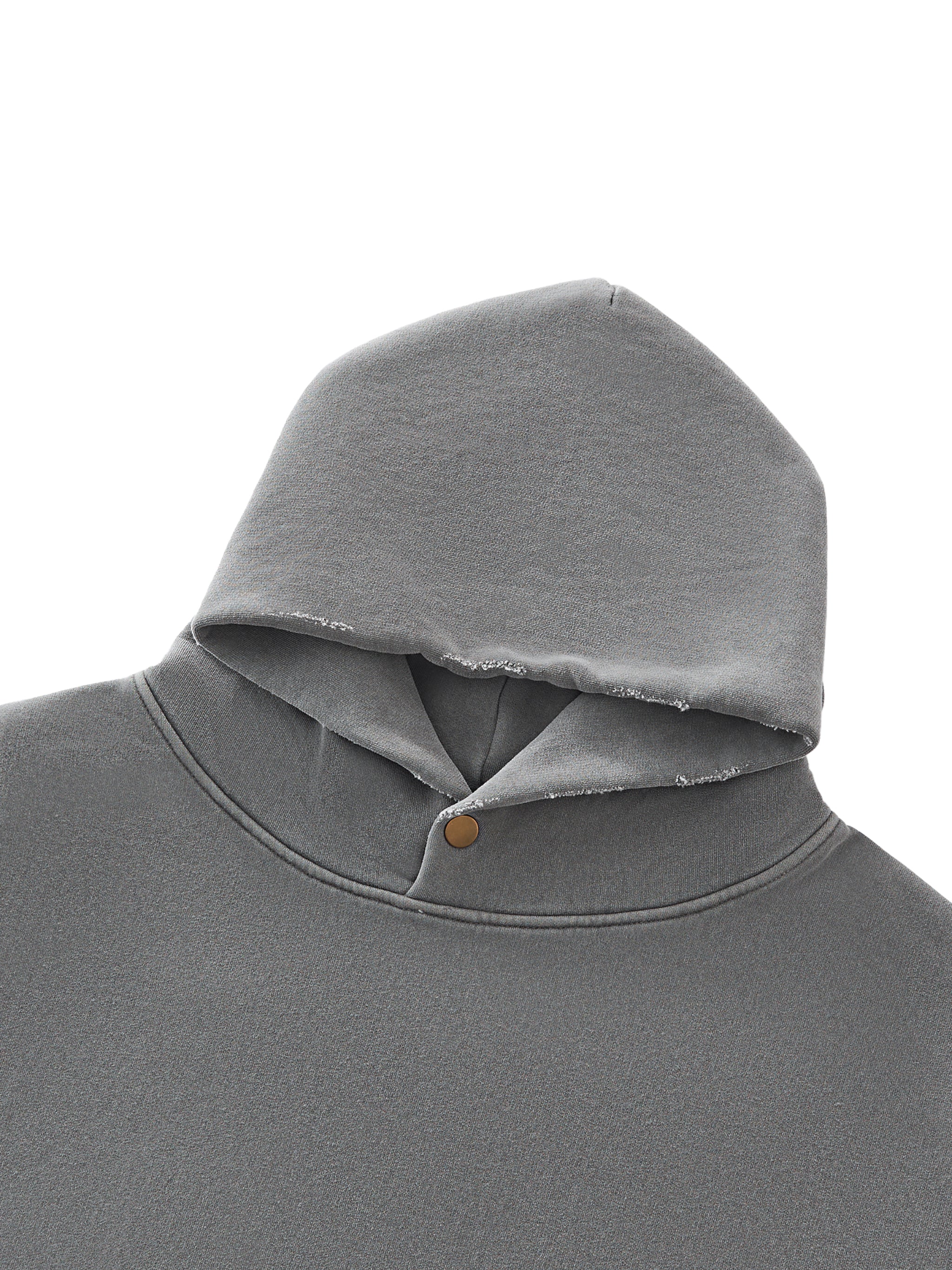 Fearless Apparel Frayed Enzyme Washed Fleece Hoodie – Vintage Streetwear Comfort