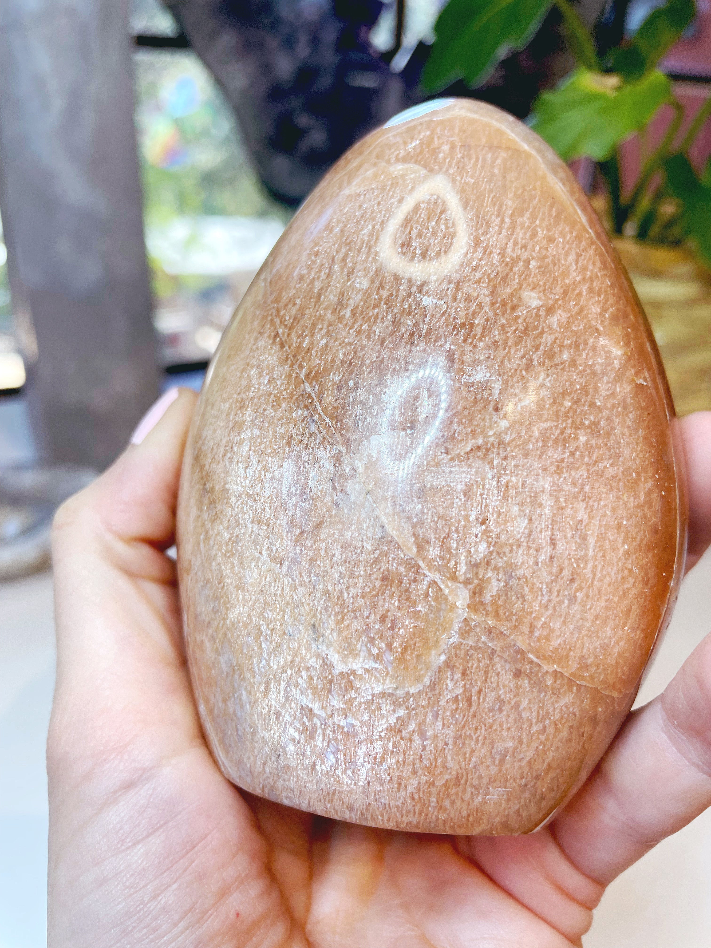 Peach Moonstone Freeform