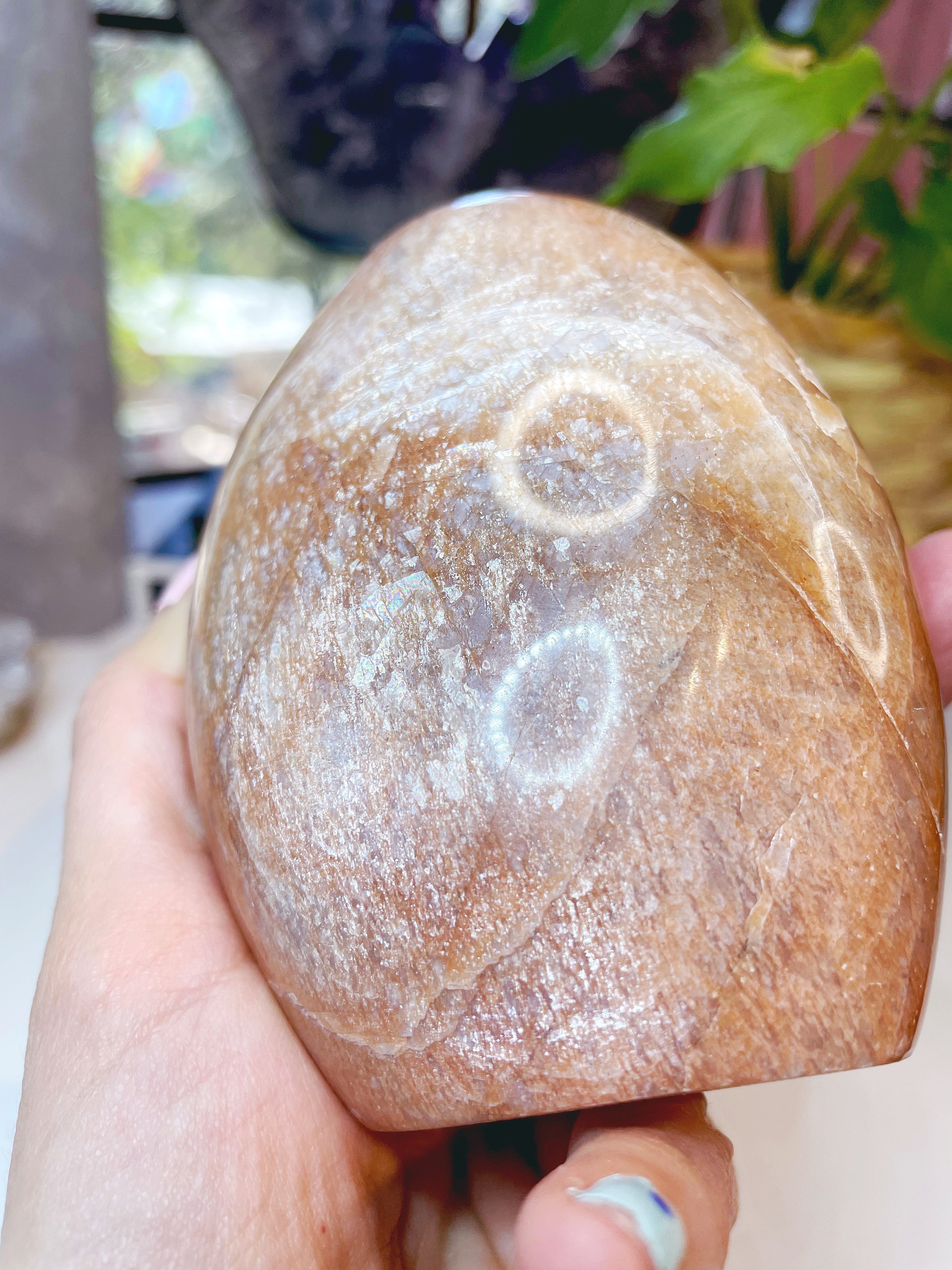 Peach Moonstone Freeform
