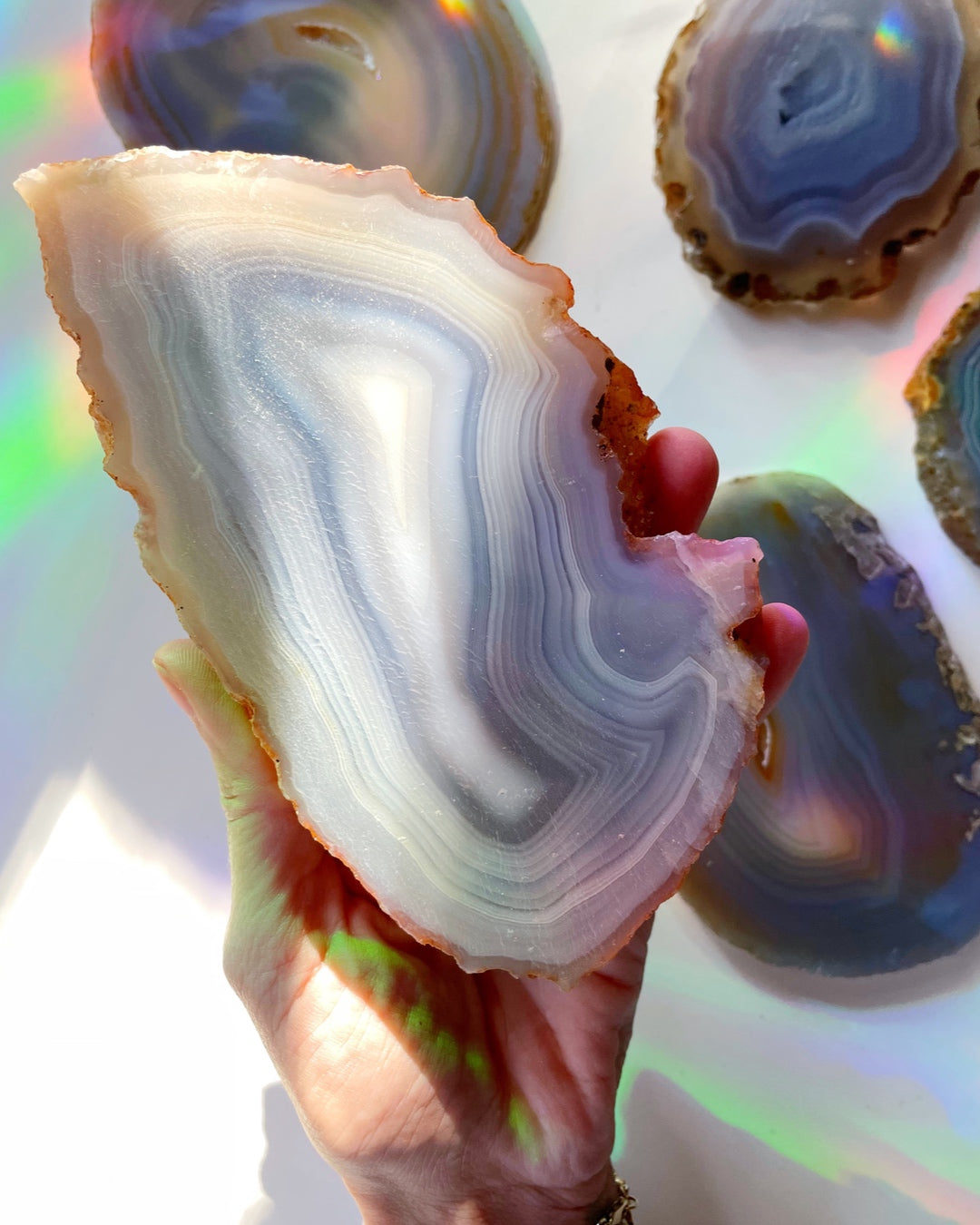 Banded Agate Slab
