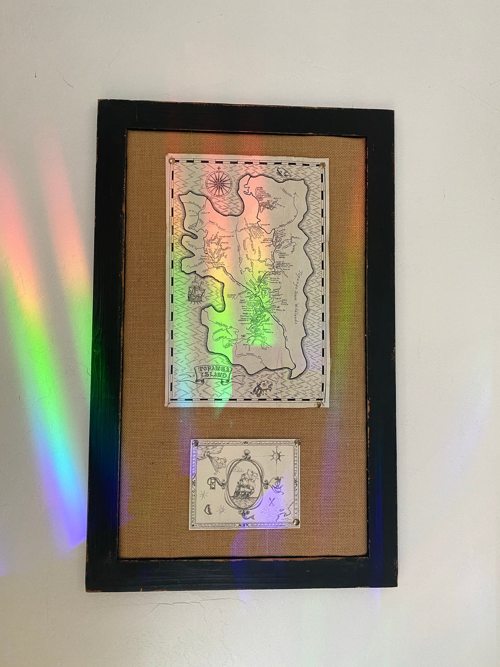 Crystals by the Moonlight Rainbow Prism Window Decal