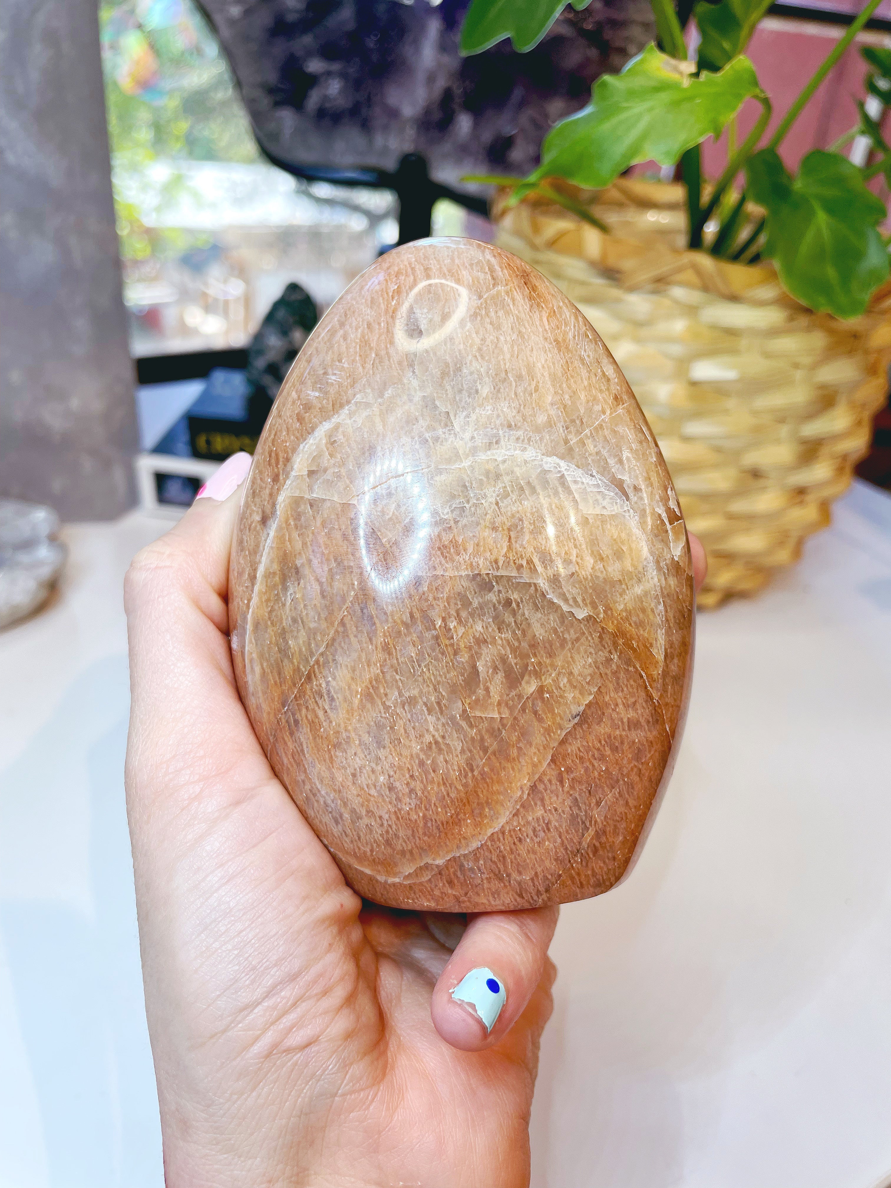Peach Moonstone Freeform