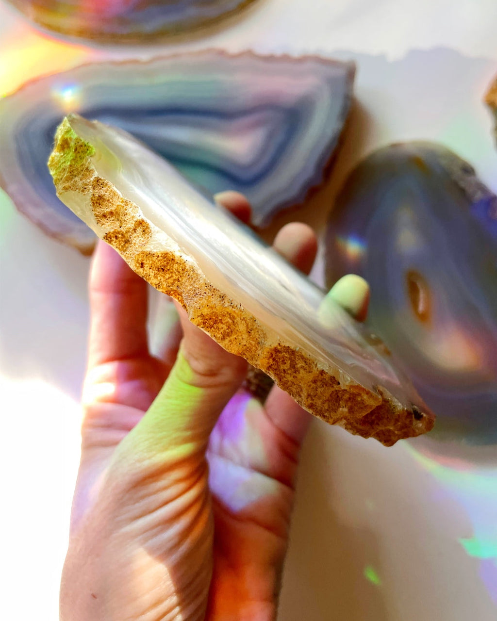 Banded Agate Slab