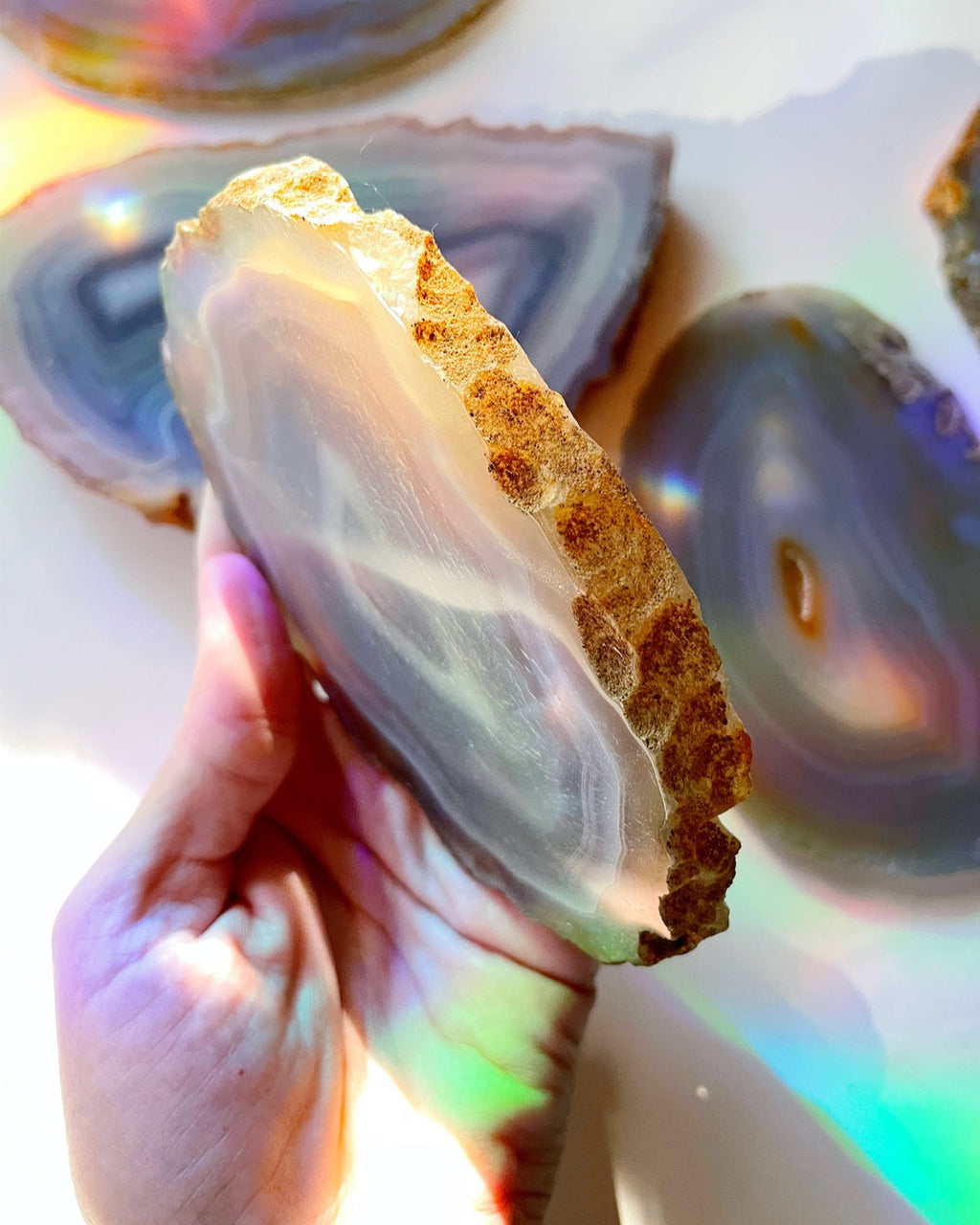 Banded Agate Slab