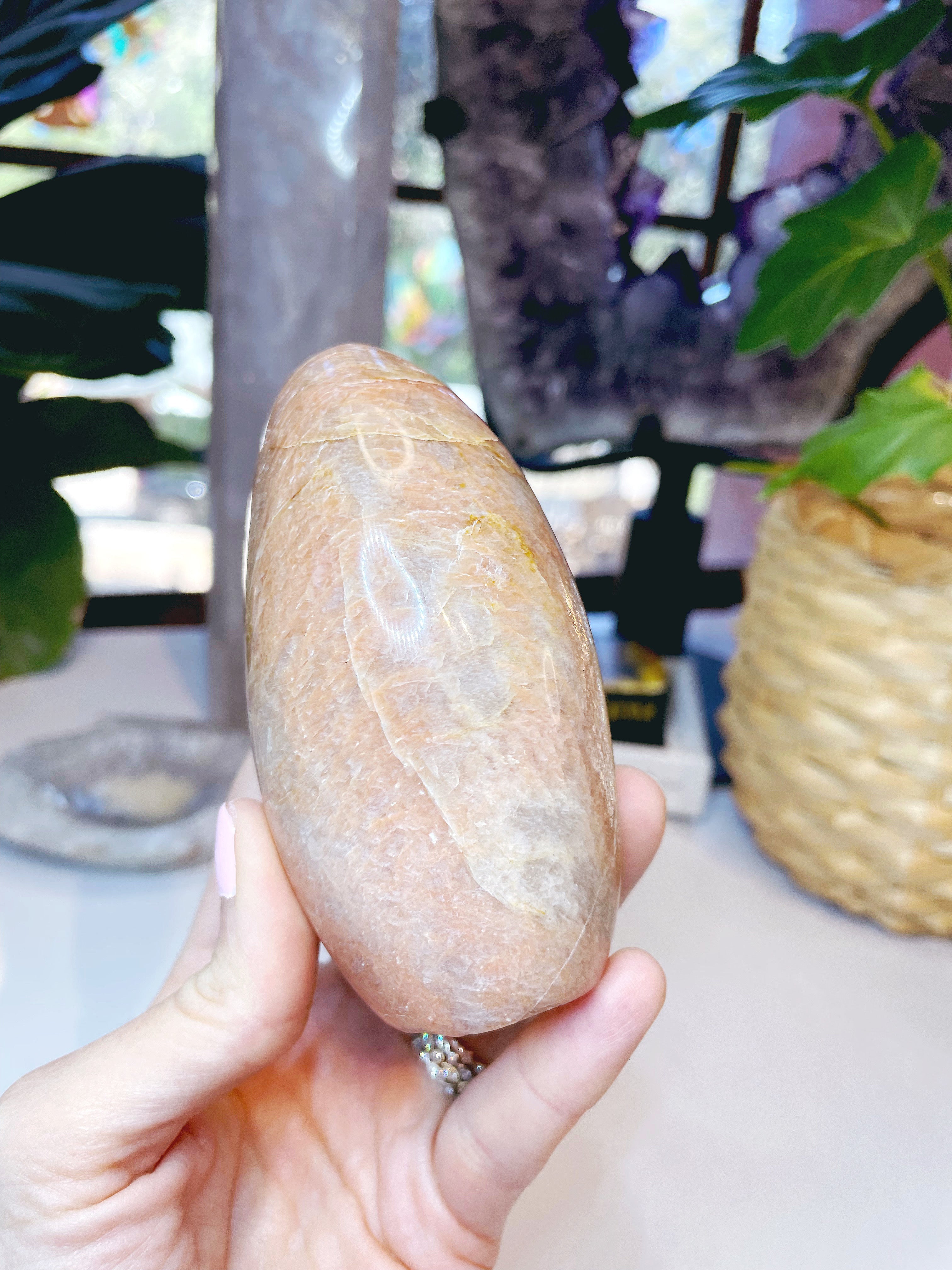 Peach Moonstone Freeform