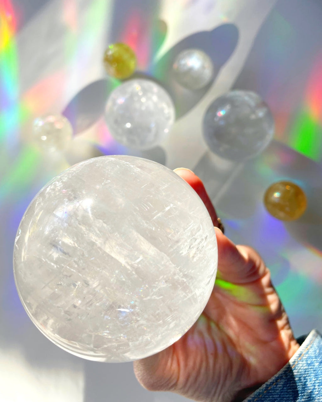 Optic Calcite Sphere AA