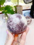Lepidolite Sphere