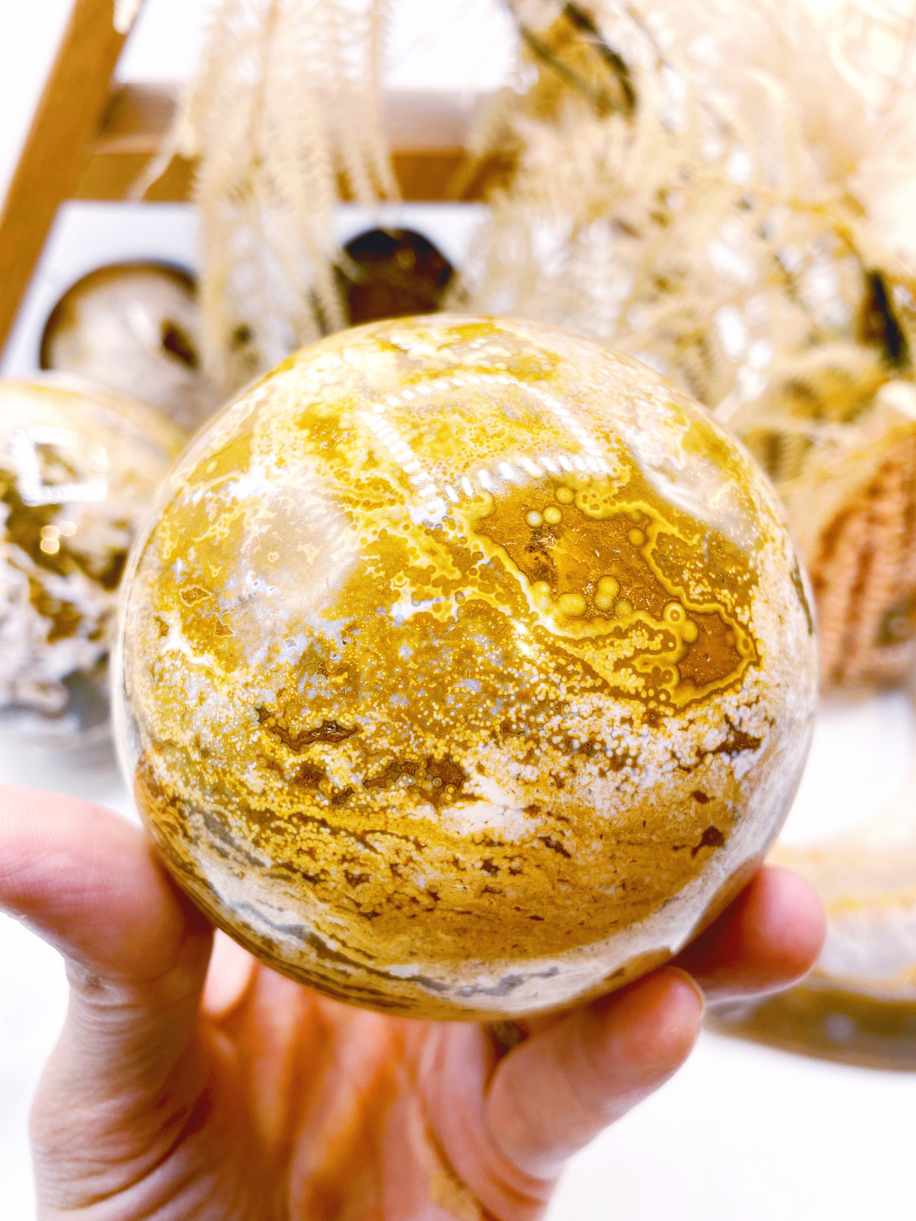 Ocean Jasper Sphere