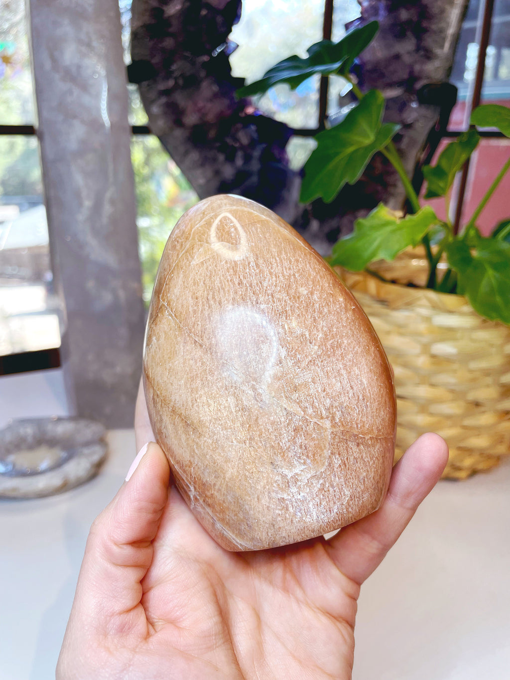 Peach Moonstone Freeform