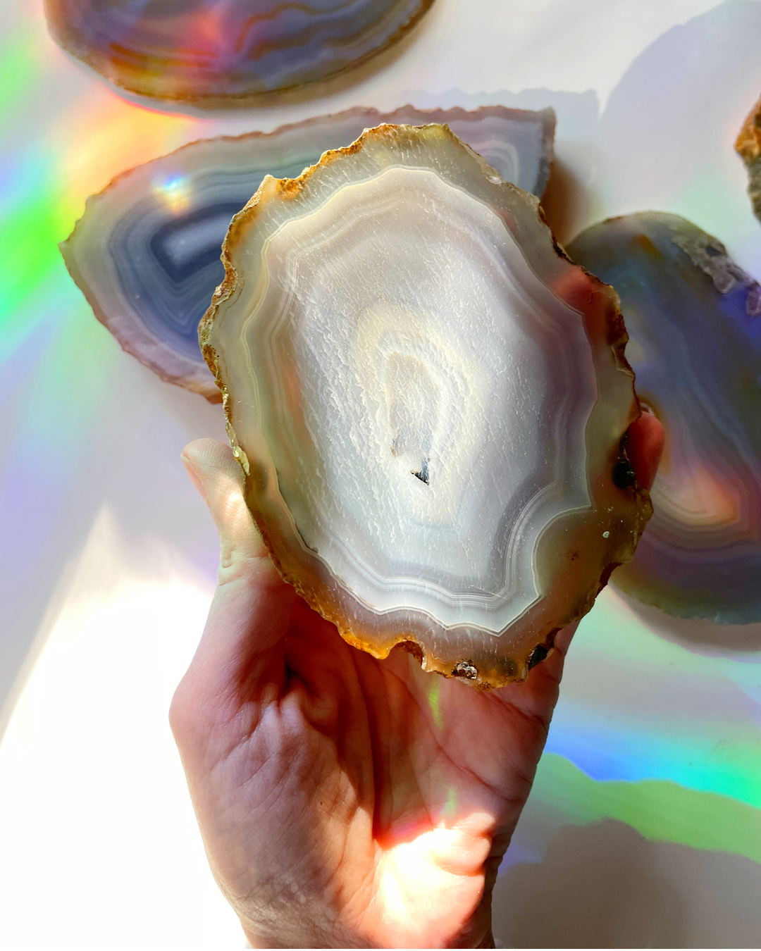 Banded Agate Slab