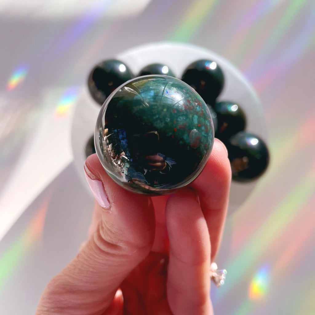 Bloodstone Lil Spheres