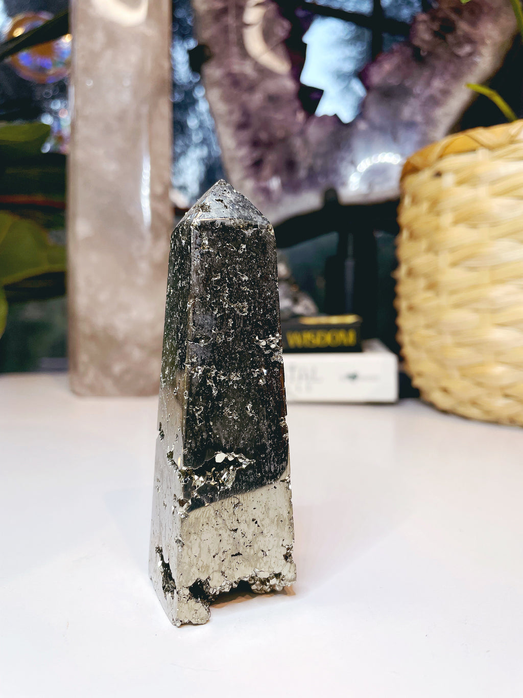 Pyrite Obelisk