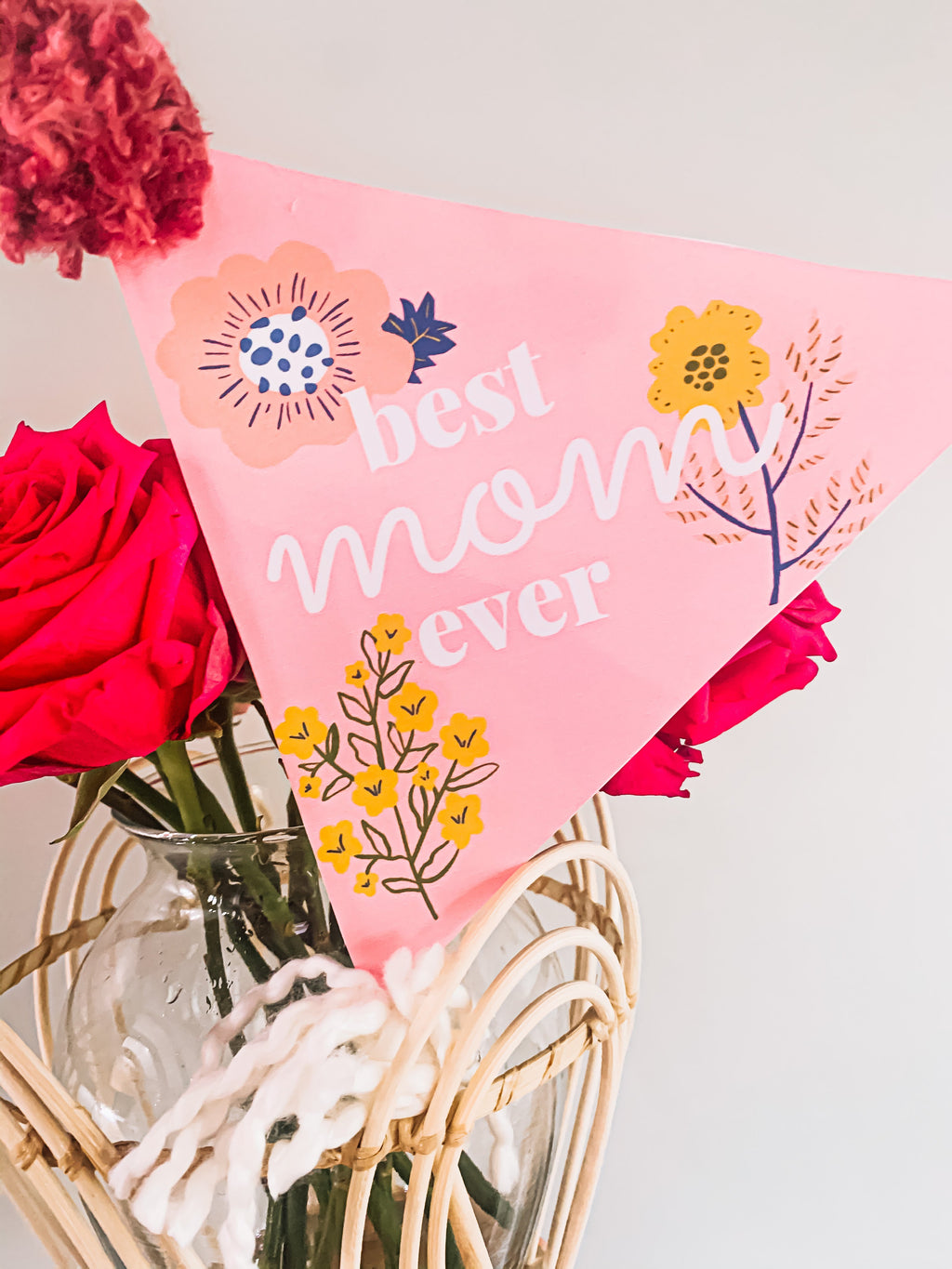 Best Mama Ever Flag