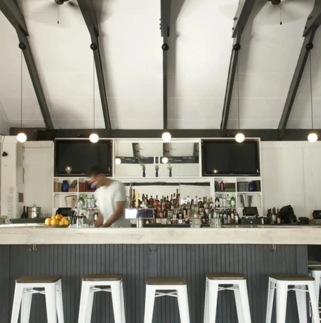 Milk Glass Globe Pendant Light