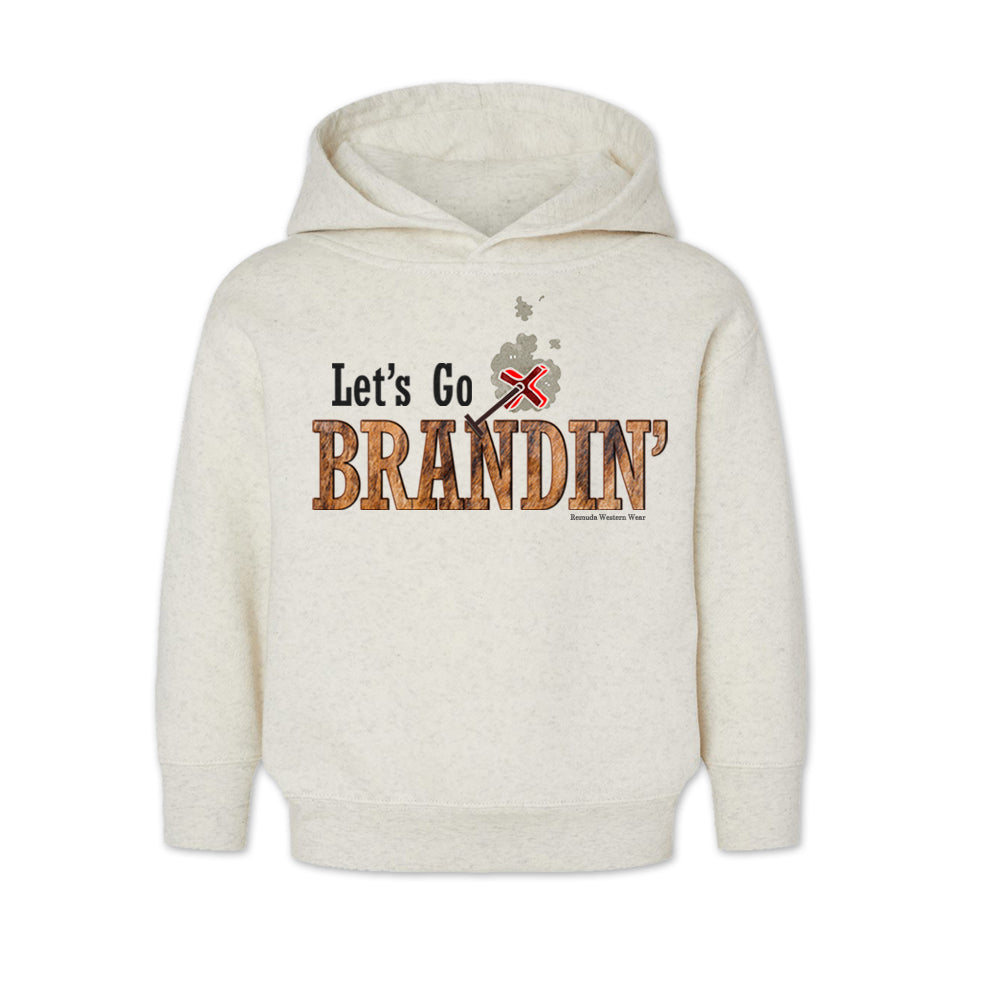 LET'S GO BRANDIN' Toddler Pullover Hoodie