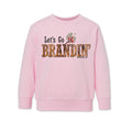 LET'S GO BRANDIN' Toddler Western Sweatshirt