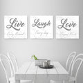 Live Laugh Love Wall Decor